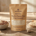 Anivaryam 100% Pure Black Chana Atta (Gluten-Free & Fine-Ground) | 500GM